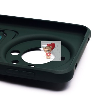 Чехол-накладка для Huawei Mate 60 Pro (темно-зеленый) - SC304 с картхолдером Чехол-накладка для Huawei Mate 60 Pro (темно-зеленый) - SC304 с картхолдером