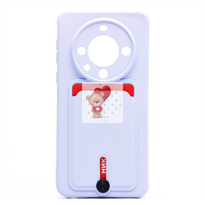 Чехол-накладка для Huawei Mate 60 Pro (светло-фиолетовый) - SC304 с картхолдером Чехол-накладка для Huawei Mate 60 Pro (светло-фиолетовый) - SC304 с картхолдером