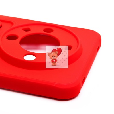 Чехол-накладка для Huawei Mate 60 Pro (красный) - SC304 с картхолдером