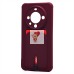 Чехол-накладка для Huawei Mate 60 Pro+ (бордовый) - SC304 с картхолдером