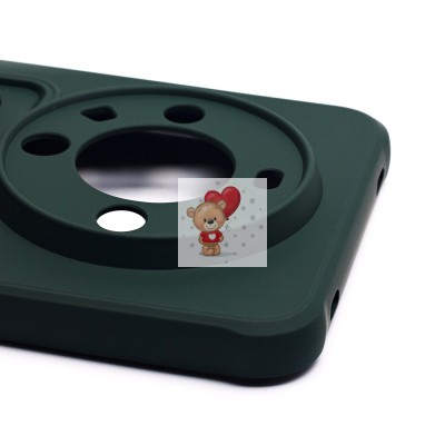 Чехол-накладка для Huawei Mate 60 Pro+ (темно-зеленый) - SC304 с картхолдером