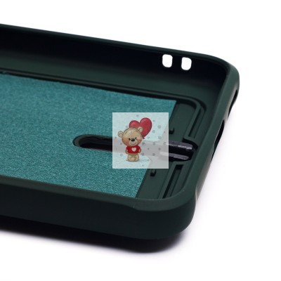 Чехол-накладка для Huawei Mate 60 Pro+ (темно-зеленый) - SC304 с картхолдером