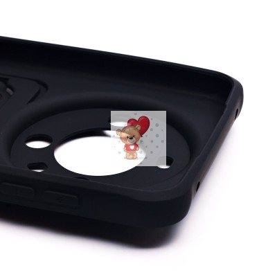 Чехол-накладка для Huawei Mate 60 (черный) - SC304 с картхолдером