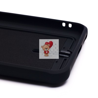 Чехол-накладка для Huawei Mate 60 (черный) - SC304 с картхолдером