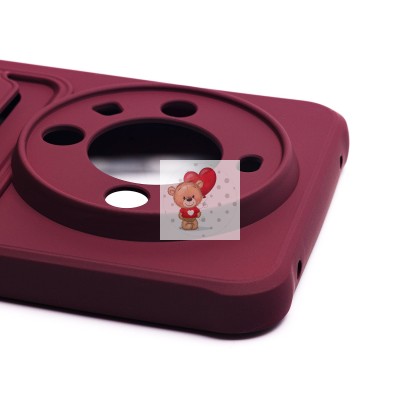 Чехол-накладка для Huawei Mate 60 (бордовый) - SC304 с картхолдером Чехол-накладка для Huawei Mate 60 (бордовый) - SC304 с картхолдером