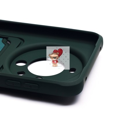 Чехол-накладка для Huawei Mate 60 (темно-зеленый) - SC304 с картхолдером Чехол-накладка для Huawei Mate 60 (темно-зеленый) - SC304 с картхолдером