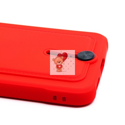 Чехол-накладка для Huawei Mate 60 (красный) - SC304 с картхолдером