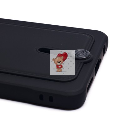 Чехол-накладка для Infinix Hot 40 Pro (черный) - SC304 с картхолдером