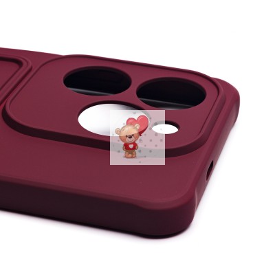 Чехол-накладка для Infinix Hot 40 Pro (бордовый) - SC304 с картхолдером Чехол-накладка для Infinix Hot 40 Pro (бордовый) - SC304 с картхолдером