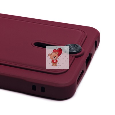 Чехол-накладка для Infinix Hot 40 Pro (бордовый) - SC304 с картхолдером Чехол-накладка для Infinix Hot 40 Pro (бордовый) - SC304 с картхолдером