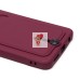 Чехол-накладка для Infinix Hot 40 (бордовый) - SC304 с картхолдером Чехол-накладка для Infinix Hot 40 (бордовый) - SC304 с картхолдером