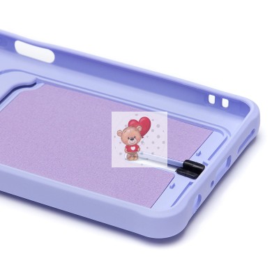 Чехол-накладка для Infinix Hot 40 (светло-фиолетовый) - SC304 с картхолдером Чехол-накладка для Infinix Hot 40 (светло-фиолетовый) - SC304 с картхолдером