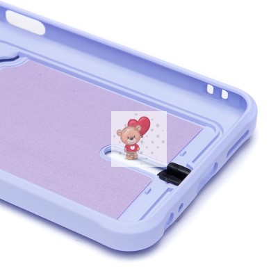 Чехол-накладка для Infinix Hot 40i (светло-фиолетовый) - SC304 с картхолдером Чехол-накладка для Infinix Hot 40i (светло-фиолетовый) - SC304 с картхолдером