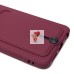 Чехол-накладка для Infinix Hot 50 4G (бордовый) - SC304 с картхолдером