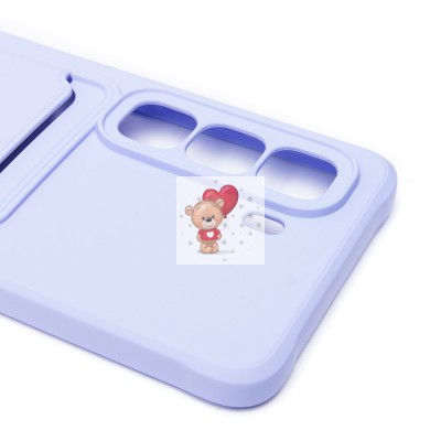 Чехол-накладка для Infinix Hot 50 4G (светло-фиолетовый) - SC304 с картхолдером