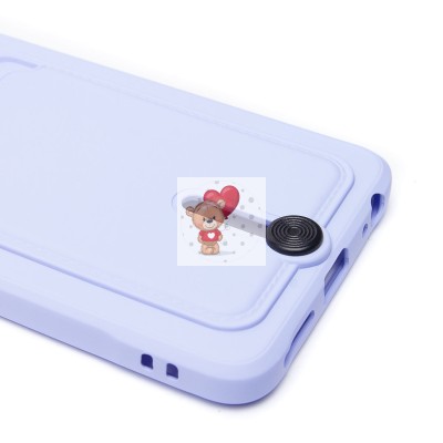 Чехол-накладка для Infinix Hot 50 4G (светло-фиолетовый) - SC304 с картхолдером