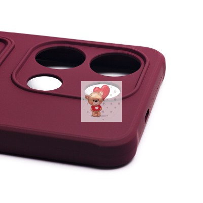 Чехол-накладка для Infinix Note 30 4G (бордовый) - SC304 с картхолдером Чехол-накладка для Infinix Note 30 4G (бордовый) - SC304 с картхолдером