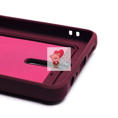 Чехол-накладка для Infinix Note 30 4G (бордовый) - SC304 с картхолдером Чехол-накладка для Infinix Note 30 4G (бордовый) - SC304 с картхолдером