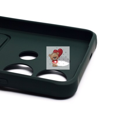 Чехол-накладка для Infinix Note 30 4G (темно-зеленый) - SC304 с картхолдером Чехол-накладка для Infinix Note 30 4G (темно-зеленый) - SC304 с картхолдером