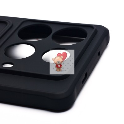 Чехол-накладка для Infinix Note 40 5G (черный) - SC304 с картхолдером Чехол-накладка для Infinix Note 40 5G (черный) - SC304 с картхолдером