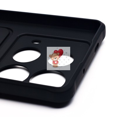 Чехол-накладка для Infinix Note 40 5G (черный) - SC304 с картхолдером Чехол-накладка для Infinix Note 40 5G (черный) - SC304 с картхолдером