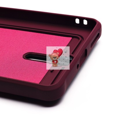 Чехол-накладка для Infinix Note 40 5G (бордовый) - SC304 с картхолдером Чехол-накладка для Infinix Note 40 5G (бордовый) - SC304 с картхолдером