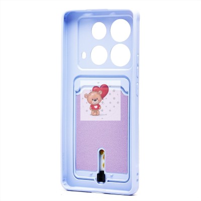 Чехол-накладка для Infinix Note 40 5G (светло-фиолетовый) - SC304 с картхолдером Чехол-накладка для Infinix Note 40 5G (светло-фиолетовый) - SC304 с картхолдером