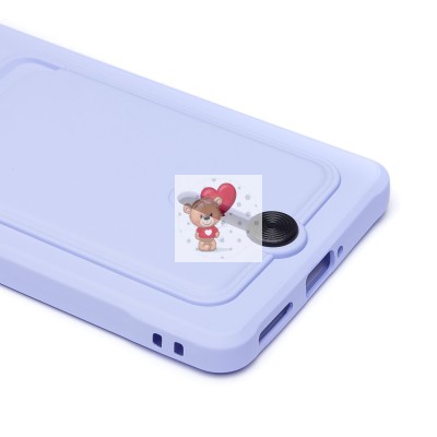 Чехол-накладка для Infinix Note 40 (светло-фиолетовый) - SC304 с картхолдером Чехол-накладка для Infinix Note 40 (светло-фиолетовый) - SC304 с картхолдером