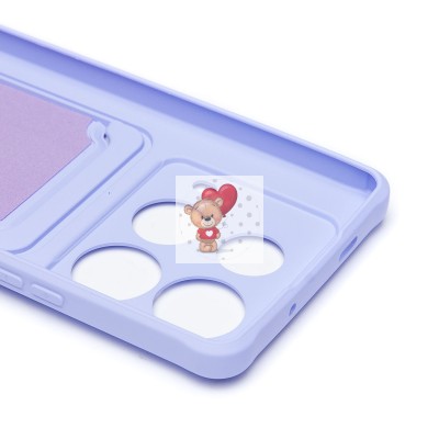 Чехол-накладка для Infinix Note 40 (светло-фиолетовый) - SC304 с картхолдером Чехол-накладка для Infinix Note 40 (светло-фиолетовый) - SC304 с картхолдером