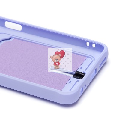 Чехол-накладка для Infinix Smart 8 (светло-фиолетовый) - SC304 с картхолдером Чехол-накладка для Infinix Smart 8 (светло-фиолетовый) - SC304 с картхолдером