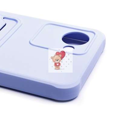 Чехол-накладка для Realme C30 (светло-фиолетовый) - SC304 с картхолдером Чехол-накладка для Realme C30 (светло-фиолетовый) - SC304 с картхолдером