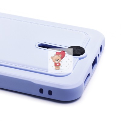 Чехол-накладка для Realme C30 (светло-фиолетовый) - SC304 с картхолдером Чехол-накладка для Realme C30 (светло-фиолетовый) - SC304 с картхолдером