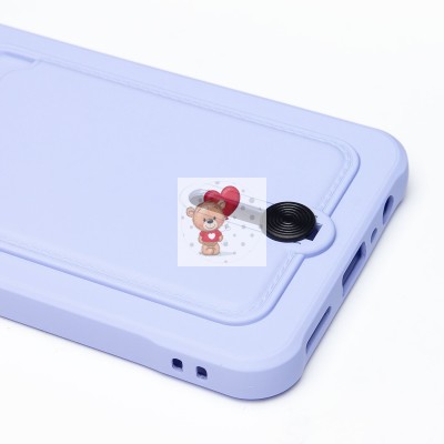 Чехол-накладка для Realme C33 (темно-фиолетовый) - SC304 с картхолдером Чехол-накладка для Realme C33 (темно-фиолетовый) - SC304 с картхолдером