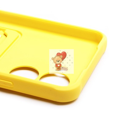 Чехол-накладка для Realme C33 (желтый) - SC304 с картхолдером Чехол-накладка для Realme C33 (желтый) - SC304 с картхолдером