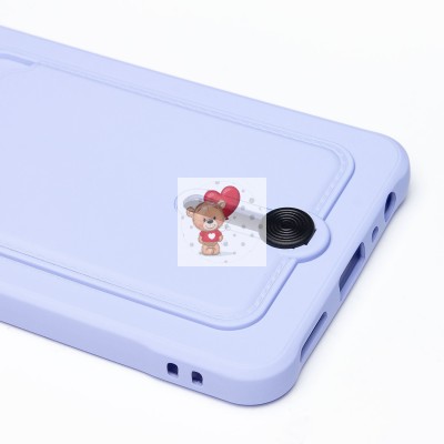 Чехол-накладка для Realme C55 (темно-фиолетовый) - SC304 с картхолдером