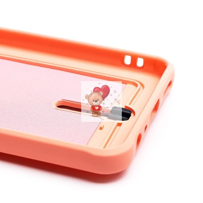 Чехол-накладка для Realme C55 (светло-розовый) - SC304 с картхолдером Чехол-накладка для Realme C55 (светло-розовый) - SC304 с картхолдером