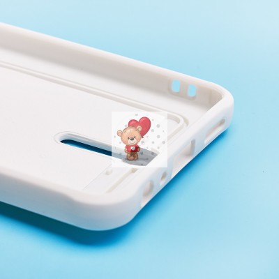 Чехол-накладка для Realme C55 (белый) - SC304 с картхолдером Чехол-накладка для Realme C55 (белый) - SC304 с картхолдером