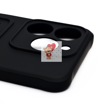 Чехол-накладка для Realme C61 4G Global (черный) - SC304 с картхолдером Чехол-накладка для Realme C61 4G Global (черный) - SC304 с картхолдером