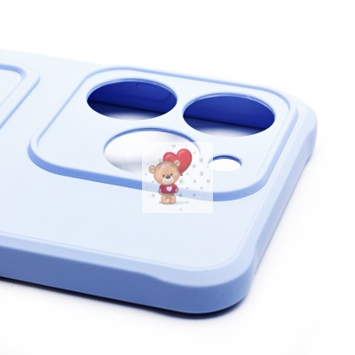 Чехол-накладка для Realme C61 4G Global (светло-фиолетовый) - SC304 с картхолдером