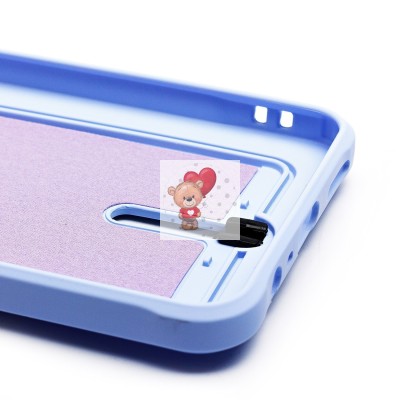 Чехол-накладка для Realme C61 4G Global (светло-фиолетовый) - SC304 с картхолдером