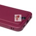 Чехол-накладка для Samsung Galaxy A15 5G (бордовый) - SC304 с картхолдером