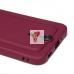 Чехол-накладка для Samsung Galaxy A16 5G (бордовый) - SC304 с картхолдером