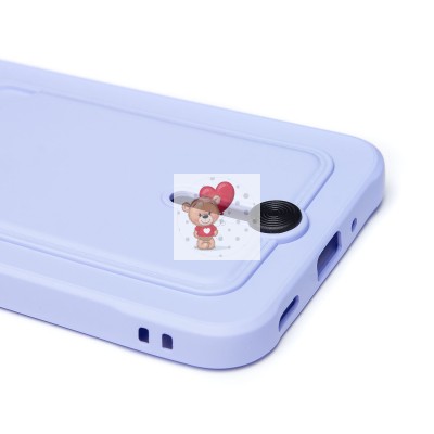 Чехол-накладка для Samsung Galaxy A16 5G (светло-фиолетовый) - SC304 с картхолдером