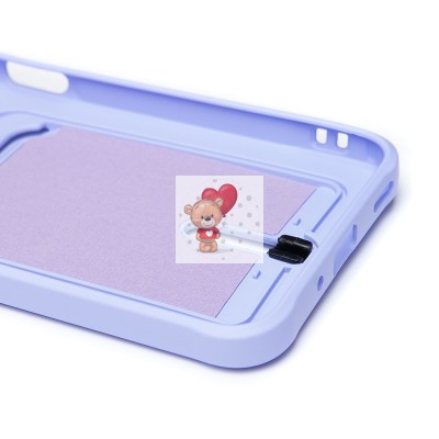 Чехол-накладка для Samsung Galaxy A16 5G (светло-фиолетовый) - SC304 с картхолдером