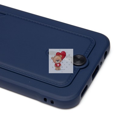 Чехол-накладка для Samsung Galaxy A24 4G (темно-синий) - SC304 с картхолдером Чехол-накладка для Samsung Galaxy A24 4G (темно-синий) - SC304 с картхолдером