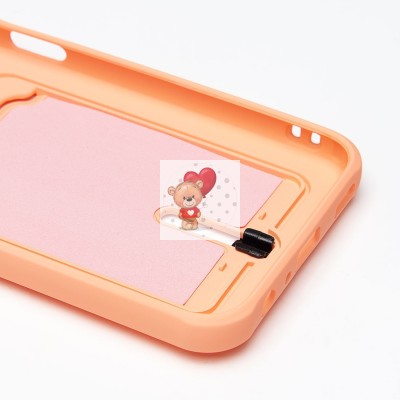 Чехол-накладка для Samsung Galaxy A24 4G (светло-розовый) - SC304 с картхолдером Чехол-накладка для Samsung Galaxy A24 4G (светло-розовый) - SC304 с картхолдером