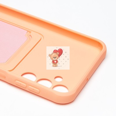 Чехол-накладка для Samsung Galaxy A24 4G (светло-розовый) - SC304 с картхолдером Чехол-накладка для Samsung Galaxy A24 4G (светло-розовый) - SC304 с картхолдером