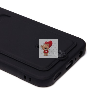 Чехол-накладка для Samsung Galaxy A25 5G (черный) - SC304 с картхолдером Чехол-накладка для Samsung Galaxy A25 5G (черный) - SC304 с картхолдером