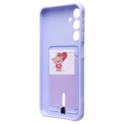 Чехол-накладка для Samsung Galaxy A25 5G (светло-фиолетовый) - SC304 с картхолдером Чехол-накладка для Samsung Galaxy A25 5G (светло-фиолетовый) - SC304 с картхолдером