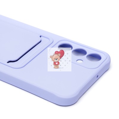 Чехол-накладка для Samsung Galaxy A25 5G (светло-фиолетовый) - SC304 с картхолдером Чехол-накладка для Samsung Galaxy A25 5G (светло-фиолетовый) - SC304 с картхолдером